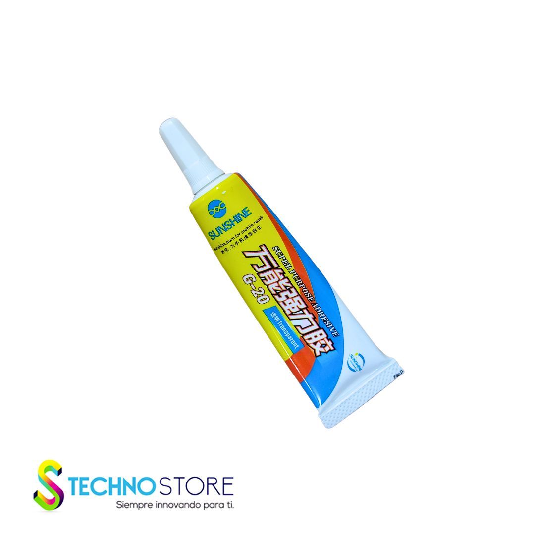 GOMA PARA PANTALLA SUNSHINE G-20 TRASNPARENTE 15ML