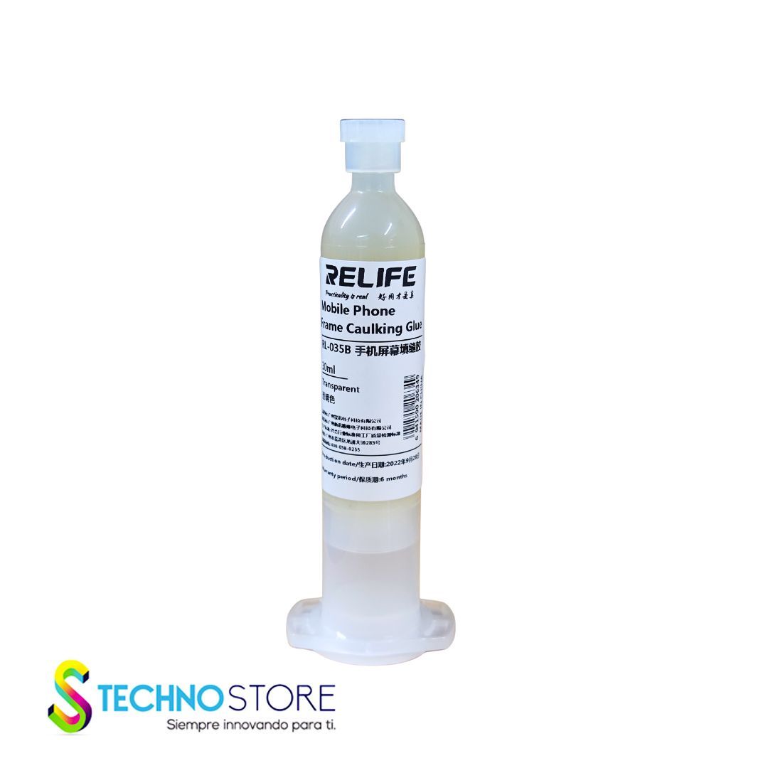 GOMA PARA MARCO DE TELEFONO RELIFE RL-035B TRANSPARENTE